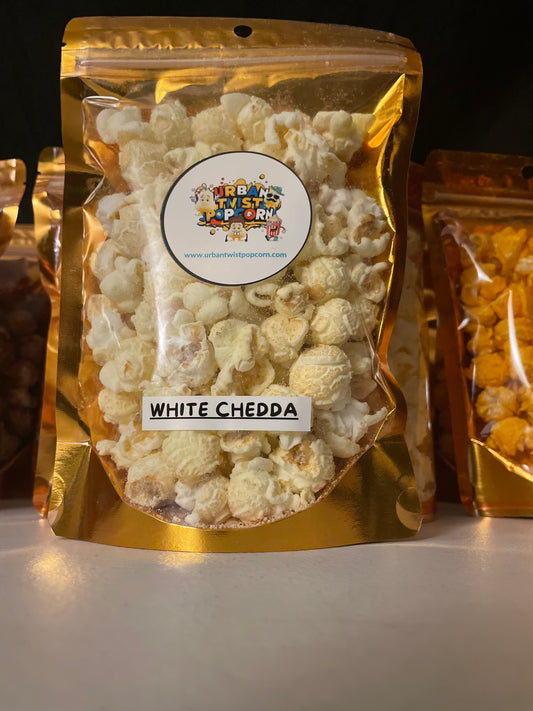 White Chedda Gourmet Popcorn