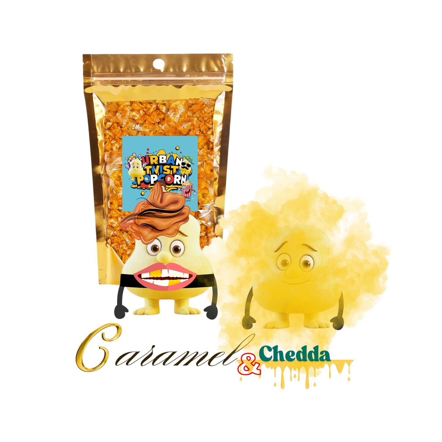 Caramel & Chedda Gourmet Popcorn