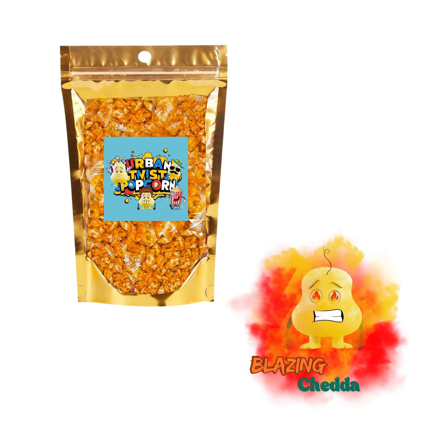 Blazing Chedda Gourmet Popcorn